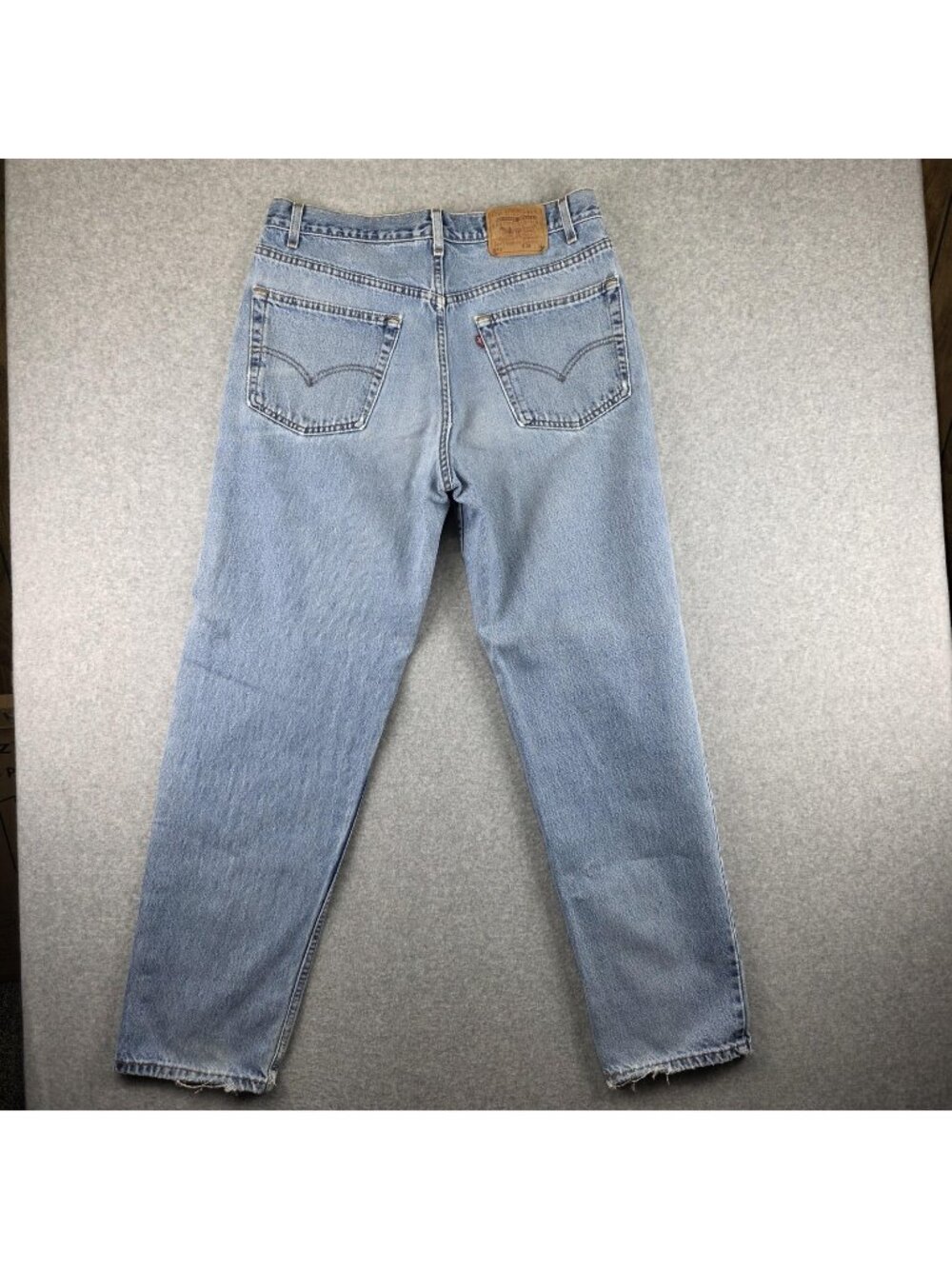 Vintage Levi's 550 Jeans Mens 38x34 Light Wash Relaxed Made USA 2000 Y2K
